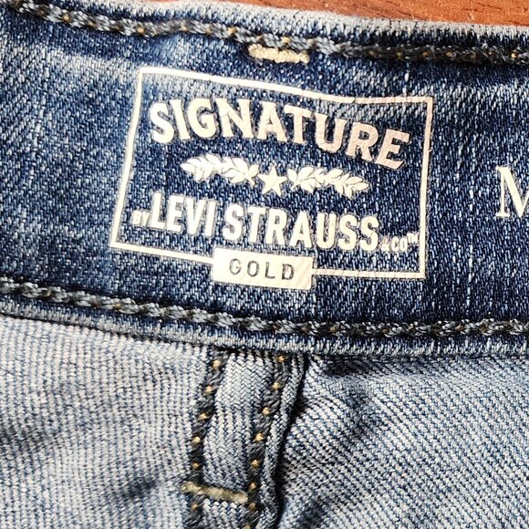Signature by Levi Strauss Gold Label Mid-Rise Boot Cut Jeans Size 31 - Picture 6 of 16
